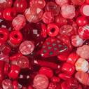 Миксы бусин - - 92-MIX2-RED - - 250 гр.